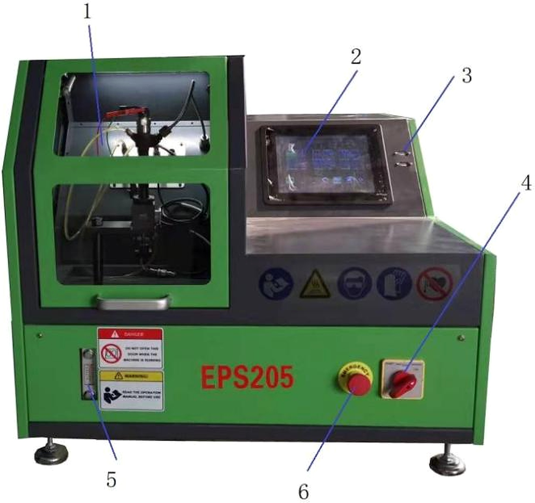 EPS205 Common Rail Fuel Injector Test Bench Mini version detail image