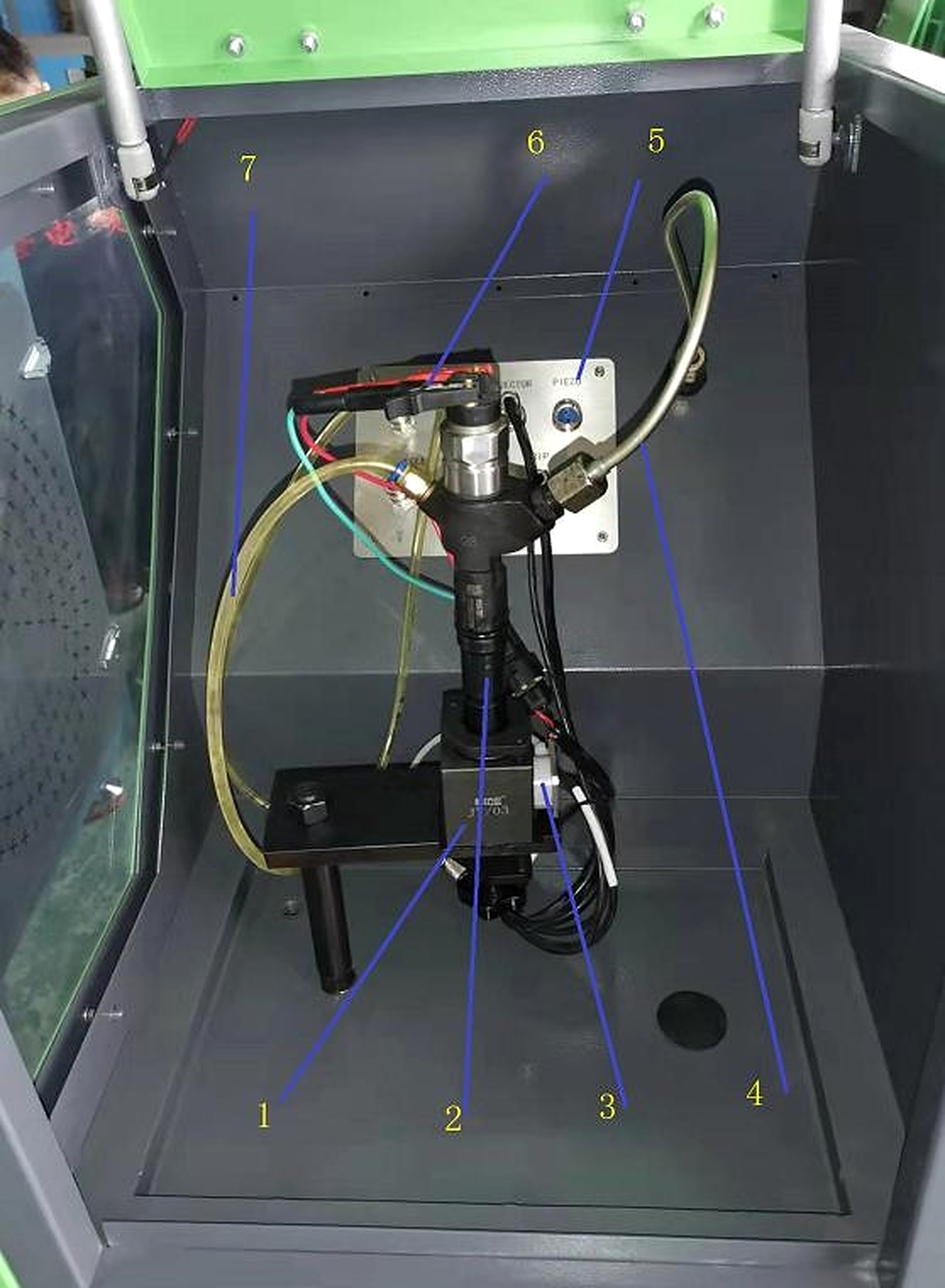 EPS205 Common Rail Fuel Injector Test Bench Mini version detail image